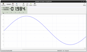 QtDMM running, getting Data